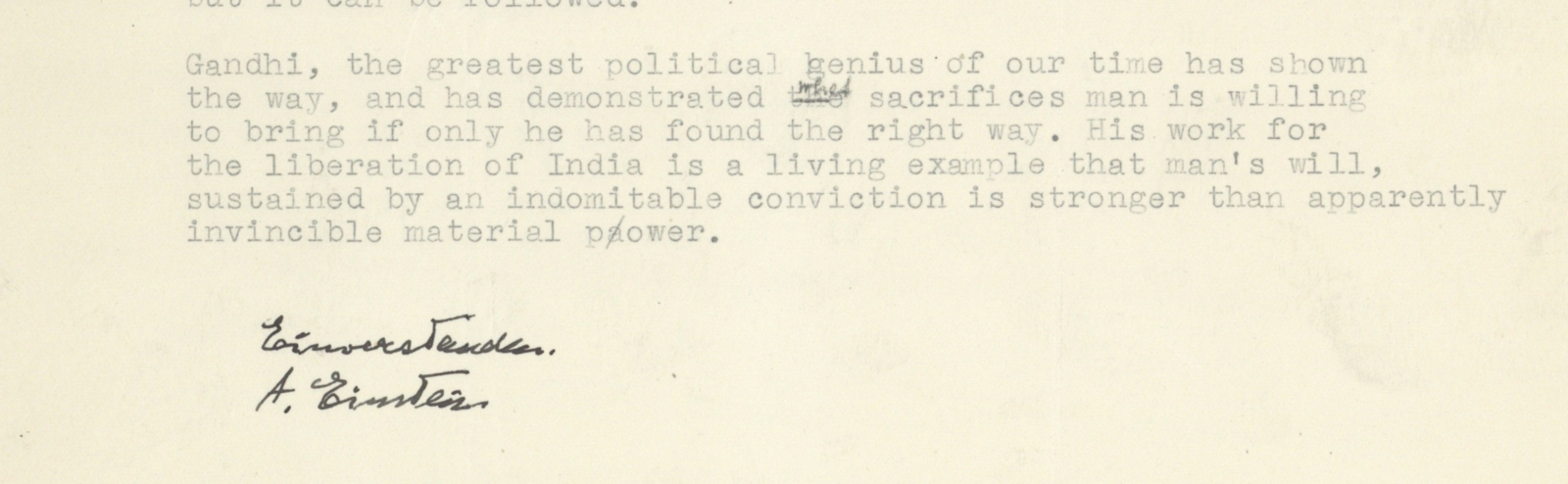 Einstein jehle statement 1953