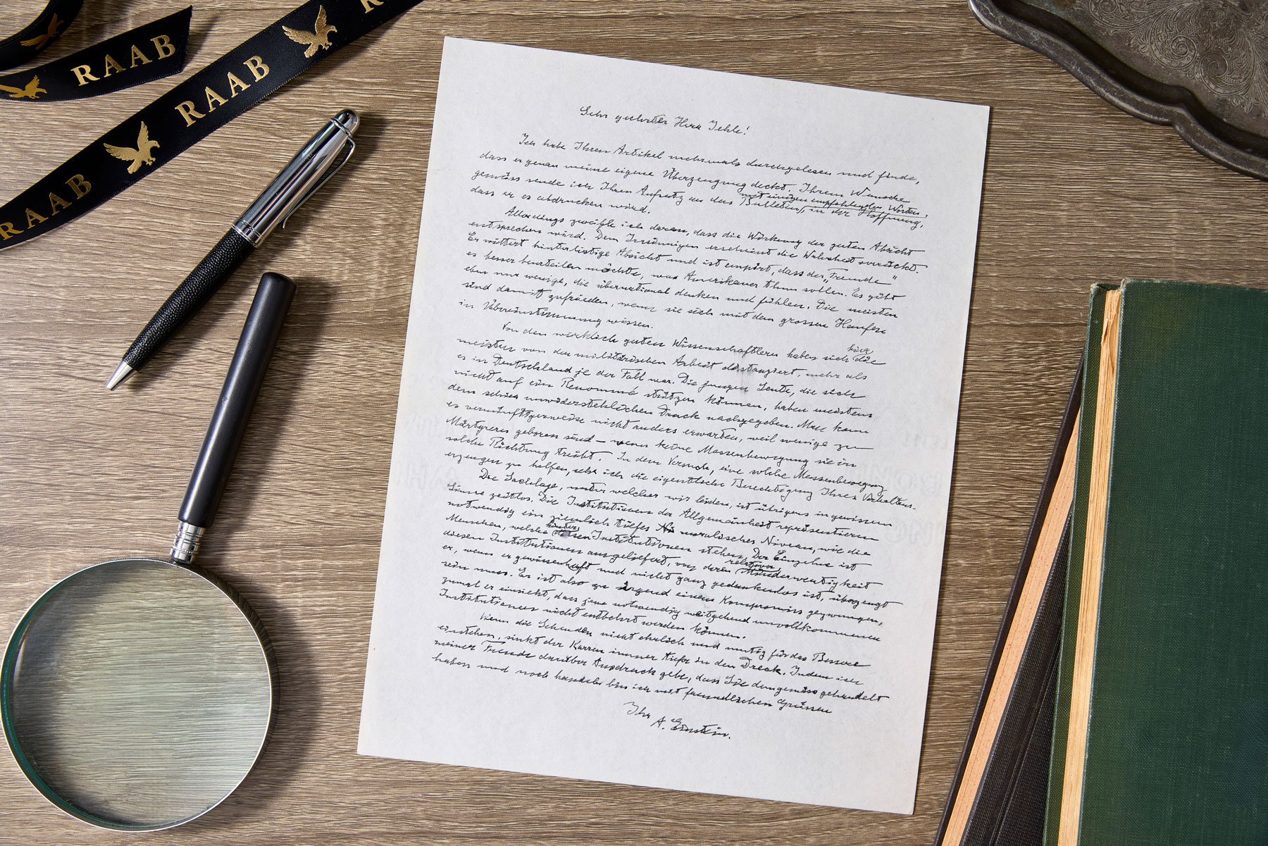 Einstein signed letter