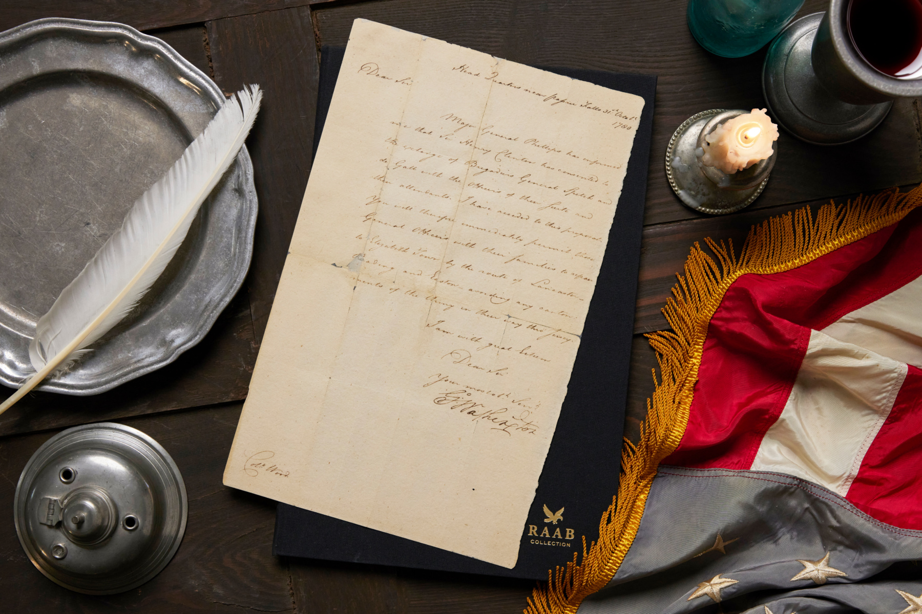 George Washington signed letter
