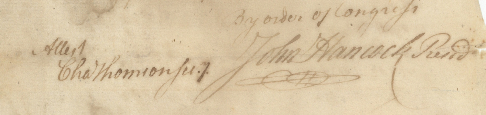 Hancock Dec 30 1776