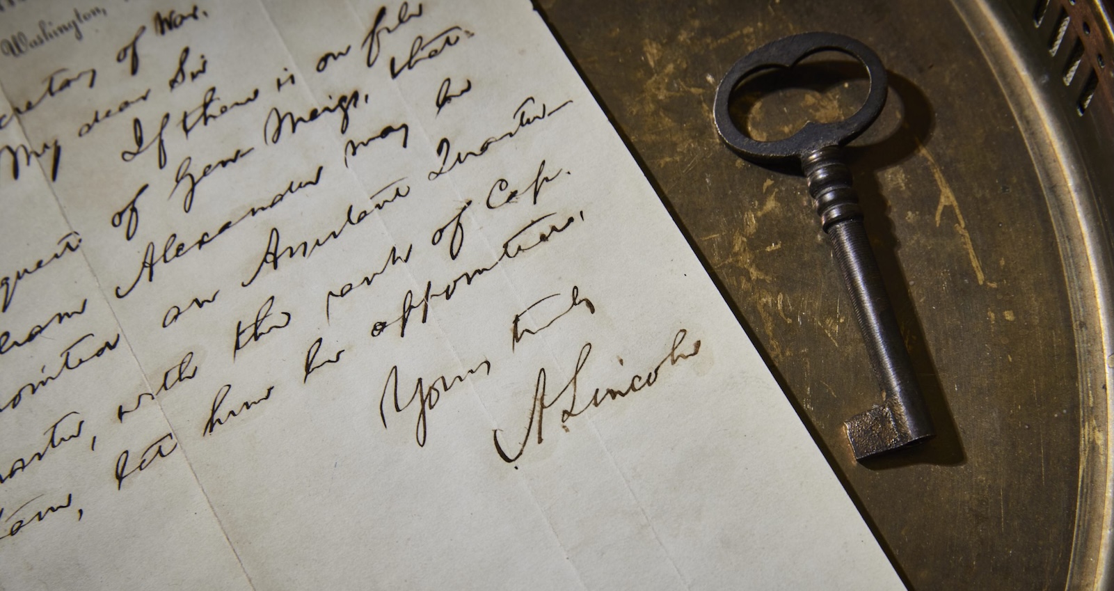 Abraham Lincoln autograph letter