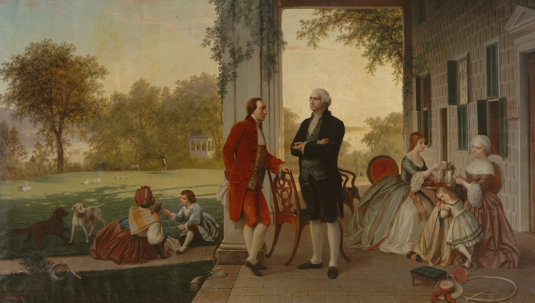 Lafayette at Mount Vernon
