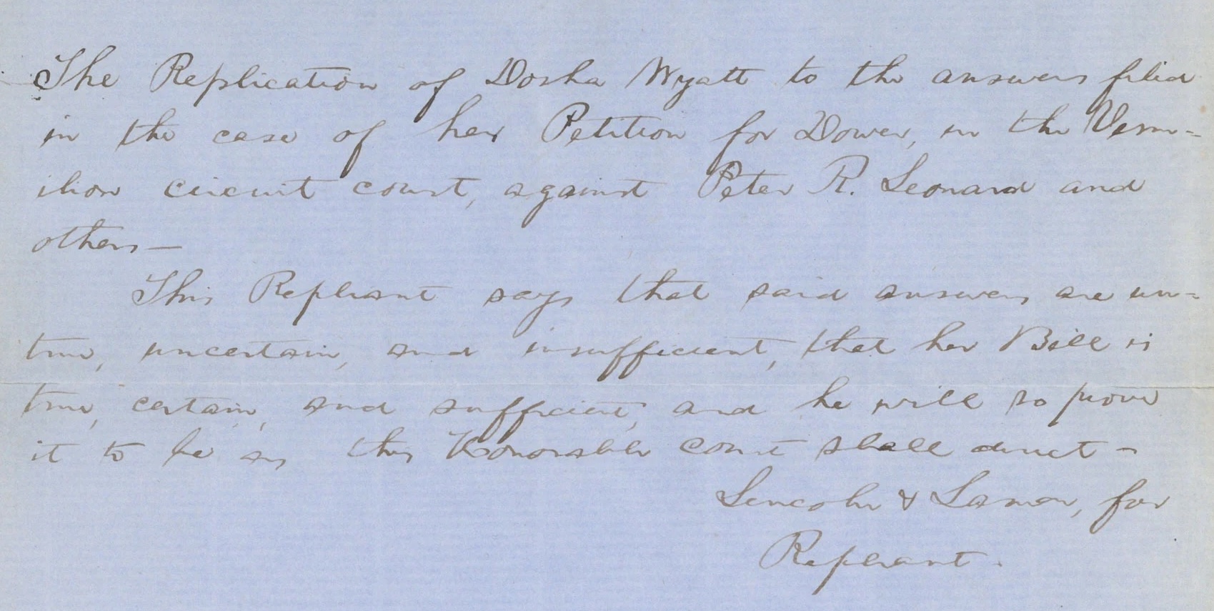 Lincoln signed legal document