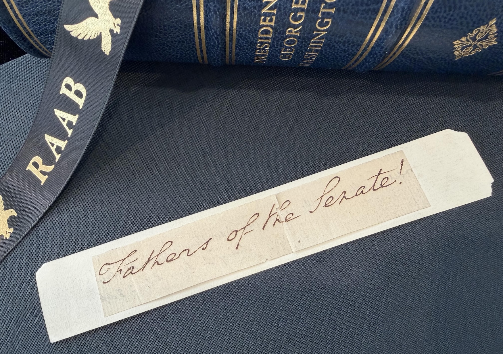 Washington handwriting fragment