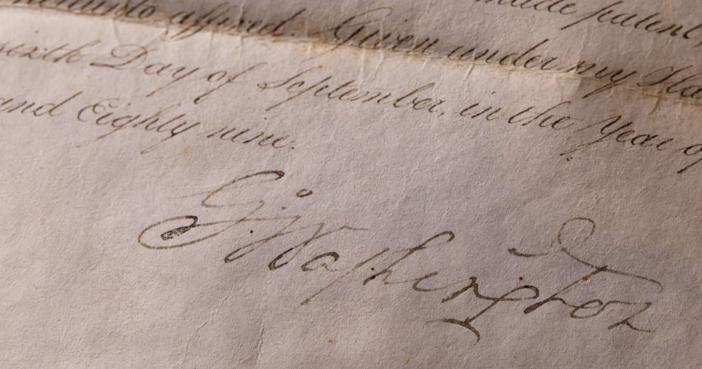 George Washington autograph