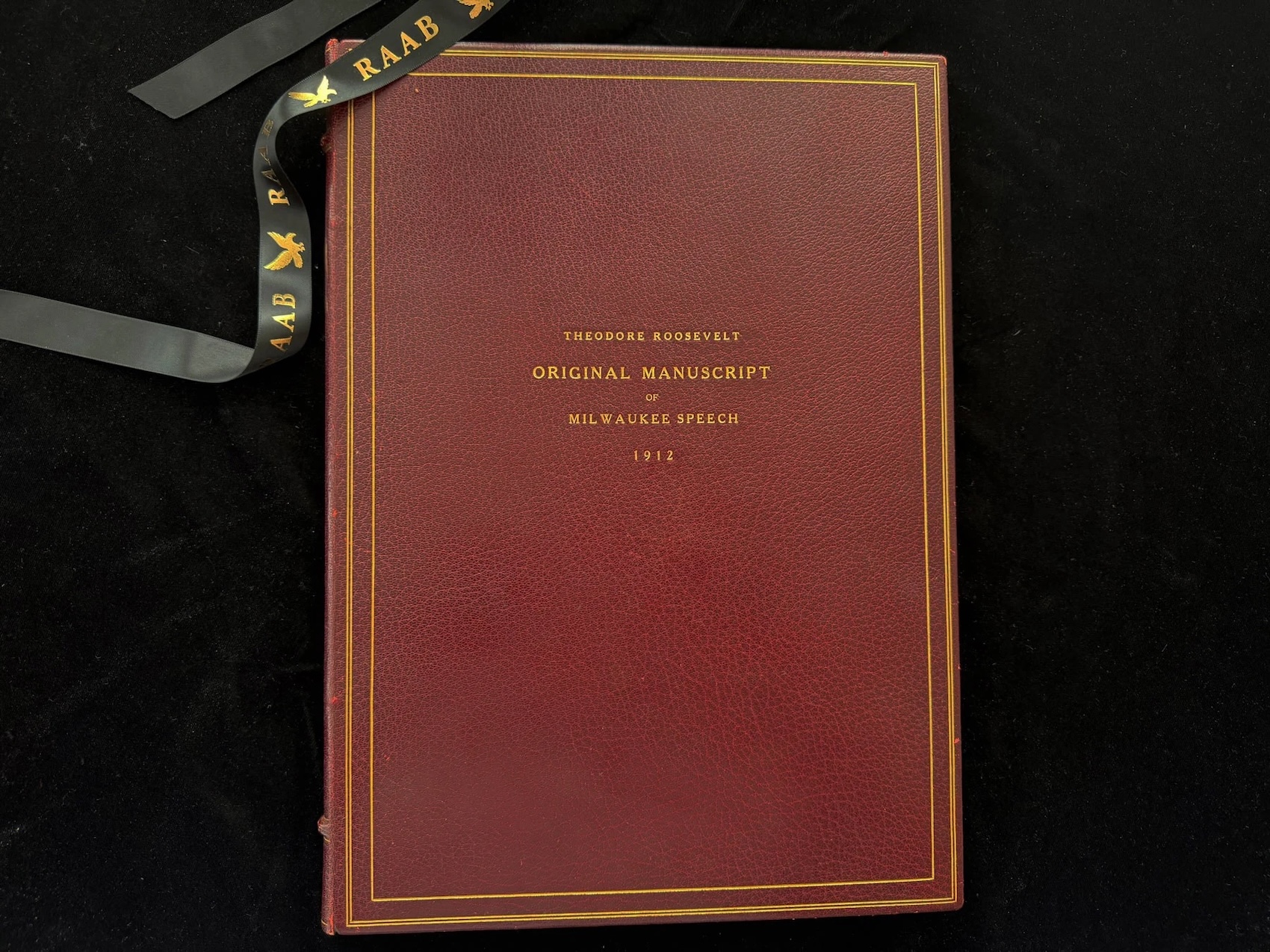 Theodore Roosevelt's speech, binding