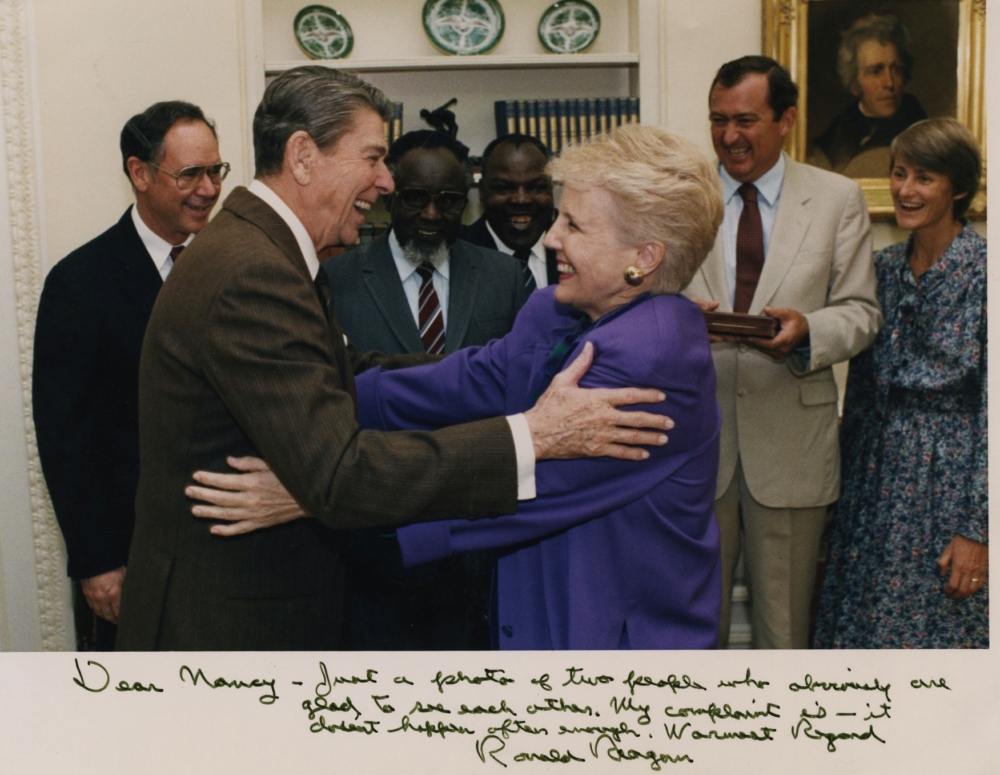Signed Photo of President Reagan