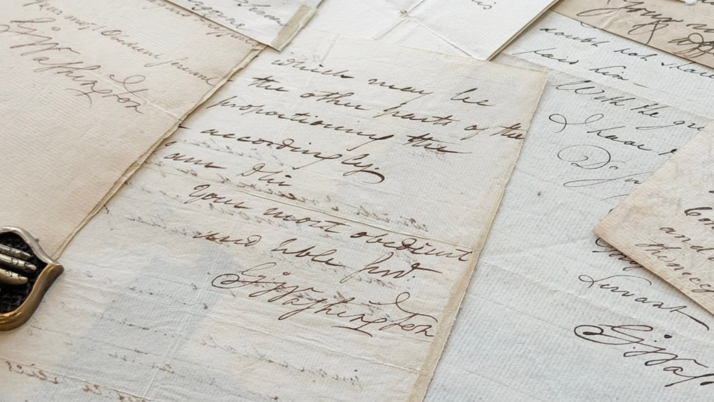 George Washington signed letters