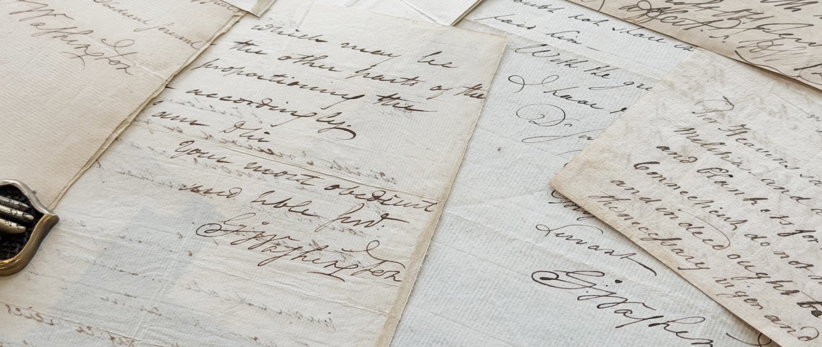 George Washington signed letters
