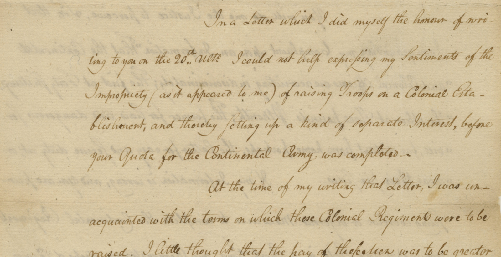Washington feb 1777 page 1